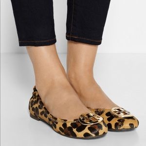 Tory Burch leopard flats